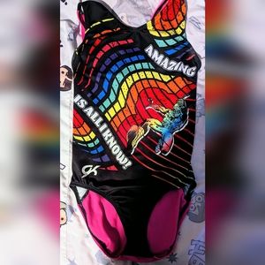 GK Elite gymnastics leotard, size Adult Extra Small. It's in perfect condition.